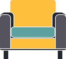 Minimalist Armchair Icon