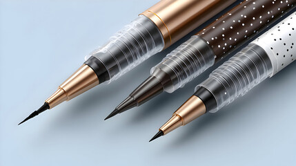 Naklejka premium fountain pen on white background