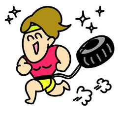 走るシリーズ・マッチョ３