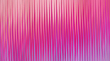 Abstract pink and purple vertical ribbed background with soft light