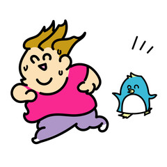 走るシリーズ・ぽちゃめん３