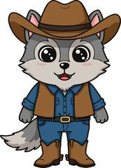 Cowboy Wolf
