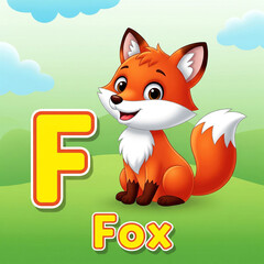 fox with a letter