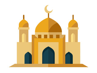 taj mahal vector illustration