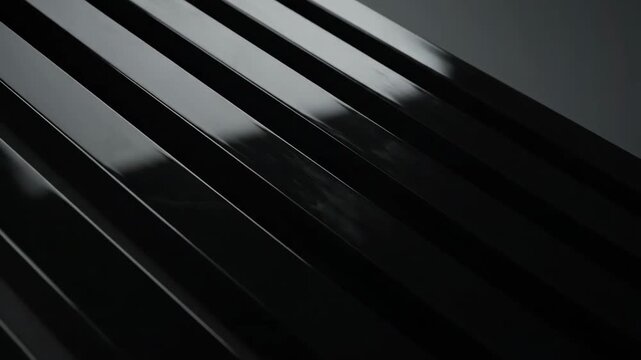 Abstract Dark Parallel Lines Reflective Surface Modern Background.