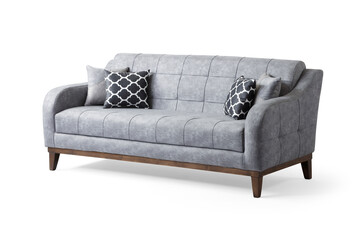 Sofa from Three-quarter view isolated on white background