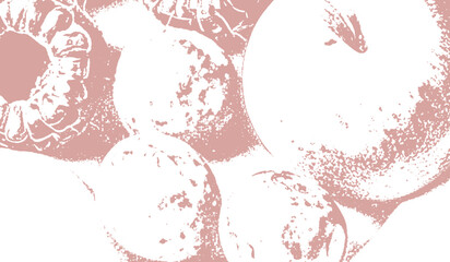 fruits vector and beautiful view , design, grunge, pink, flower, vector, pattern, illustration