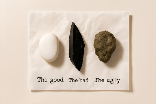The good, the bad, and the ugly &mdash; embodied in stone