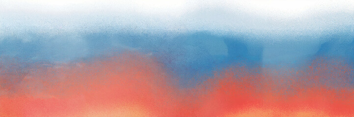 Abstract painting in colors of the russian flag with textured background