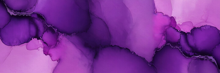 Elegant abstract watercolor texture with purple hues and artistic fluidity for backgrounds