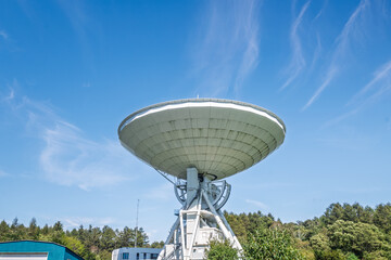 国立天文台 野辺山宇宙電波観測所の45ｍ電波望遠鏡