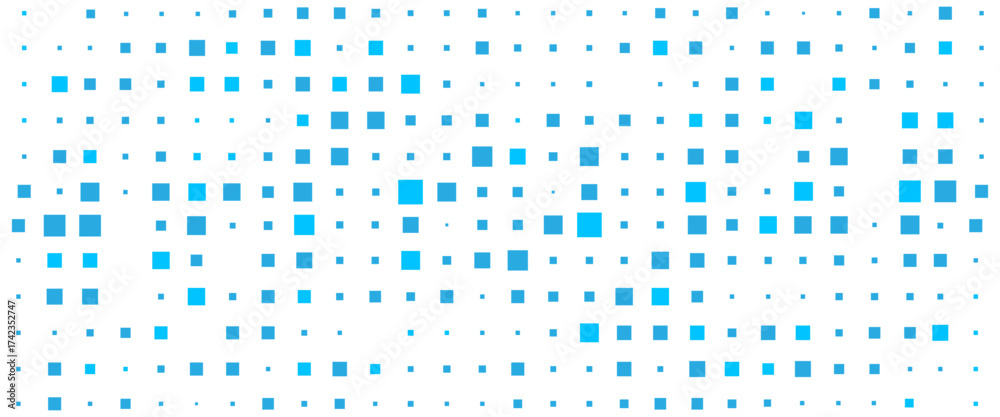 Wall mural vector abstract technology geometric squares pattern design