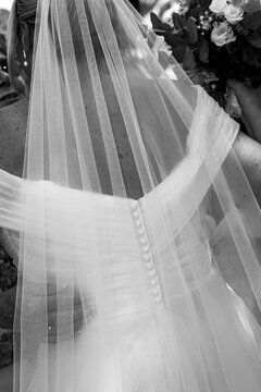 Detail of Bridal Gown