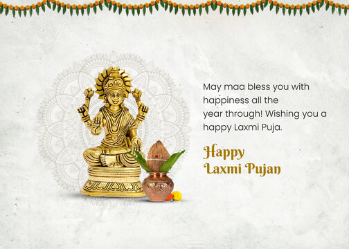 Happy Laxmi Pujan with Kalash