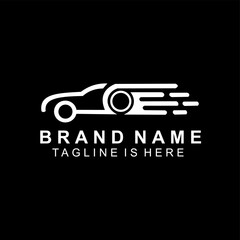 Fototapeta premium car logo design modern automotive