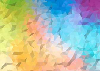 abstract colorful low poly background, abstract geometric background, abstract triangle background