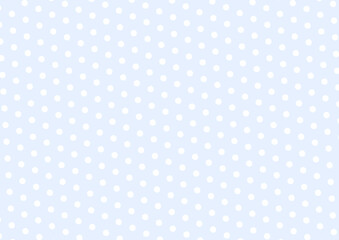 ラフなドットパターンパステルブルー