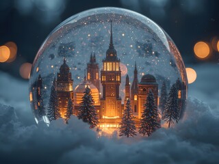 Circular String Lights ,Cozy Winter Ambience