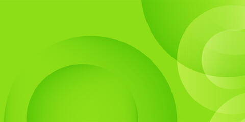 Green Abstract Circle Background. Suit for banner, web, brochure, pamflet, poster and presentation