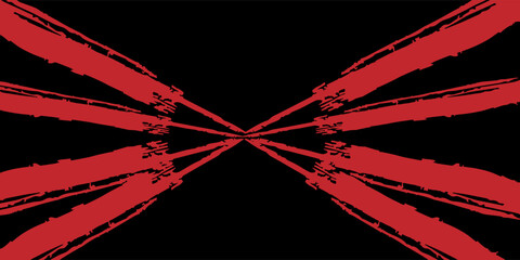 black and red lines vortex speed texture effect