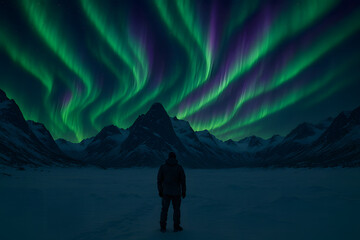 Aurora with a Human element