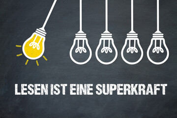 Lesen ist eine Superkraft	
