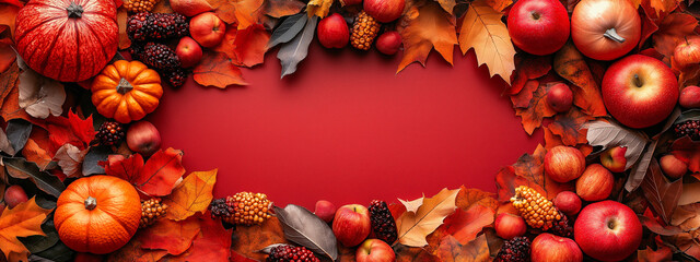 The symbol of THANK GIVING concepts isolate on white backgrounds. Copy space for text. Generative AI Illustrations.