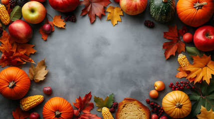 The symbol of THANK GIVING concepts isolate on white backgrounds. Copy space for text. Generative AI Illustrations.