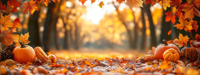 The symbol of THANK GIVING concepts isolate on white backgrounds. Copy space for text. Generative AI Illustrations.