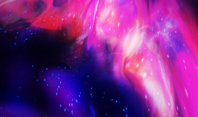 Dark night colors nebula in space background. Colorful light milky way Nebula in Space.