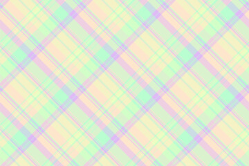 Idea check pattern vector, improvement tartan fabric seamless. Yard plaid textile background texture in light and blanched almond colors.