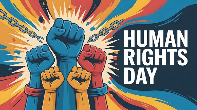 Human Rights Day celebrates global freedom, equality, and justice, raising awareness about dignity, respect, and fairness, empowering people to fight discrimination, oppression, and injustice worldwid