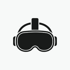 Vr Headset , Virtual reality headset icon vector
