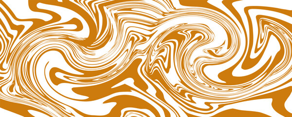 Vector Seamless Border dengan Mengalir A Abstrak Manis Tekstur. Latar belakang Makanan Kreatif untuk Desain Kemasan dan Iklan