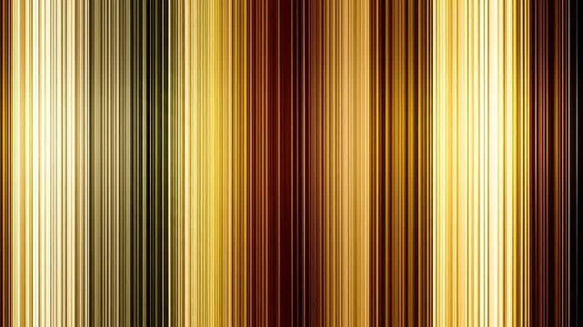Abstract artwork of vertical lines in golden, brown, and ivory hues, creating a textured look