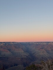 Grand canyon, at sunrise.