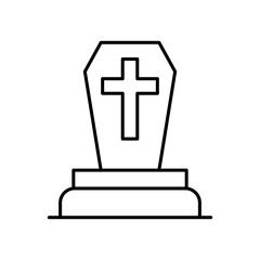 Fototapeta premium Memorial Funeral Tombstone