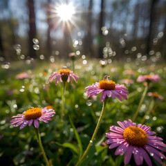 flowers in the garden