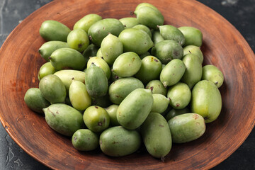 Kiwi Berries Healthy Fruit Snack in a plate