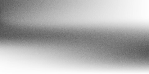 Grey gradient grain texture background gray black white monochrome smooth grainy backdrop design copy space