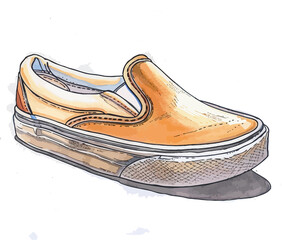 sport shoes isolated on white