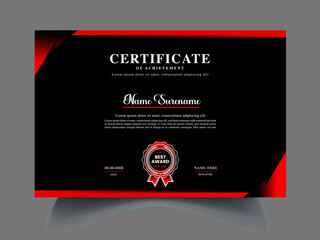 professional Certificate Text Samples design