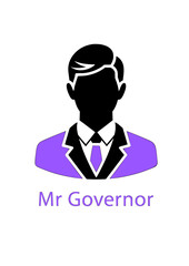 Mr governor silhouette 