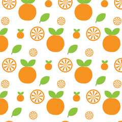 seamless pattern with fruits