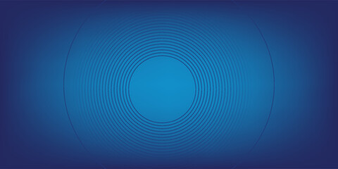 Bright blue dynamic abstract vector background with diagonal lines. 3d cover of business presentation banner for sale event night party. Fast moving soft circle wave line stripe decoration