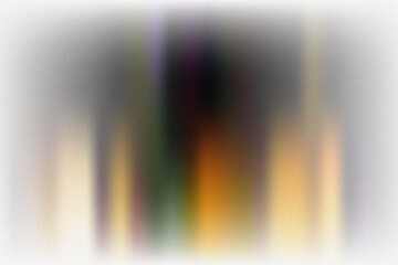 Colorful vertical blurred lights with soft glow reflection