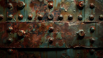 old metal door