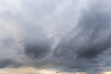 Beautiful sky with cloud landscape	