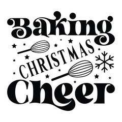 Baking Christmas Cheer Illustration Design