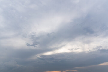 Obraz premium Beautiful sky with cloud landscape 